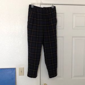 Plaid pants